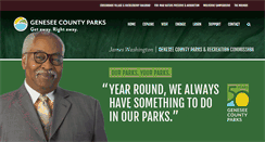 Desktop Screenshot of geneseecountyparks.org